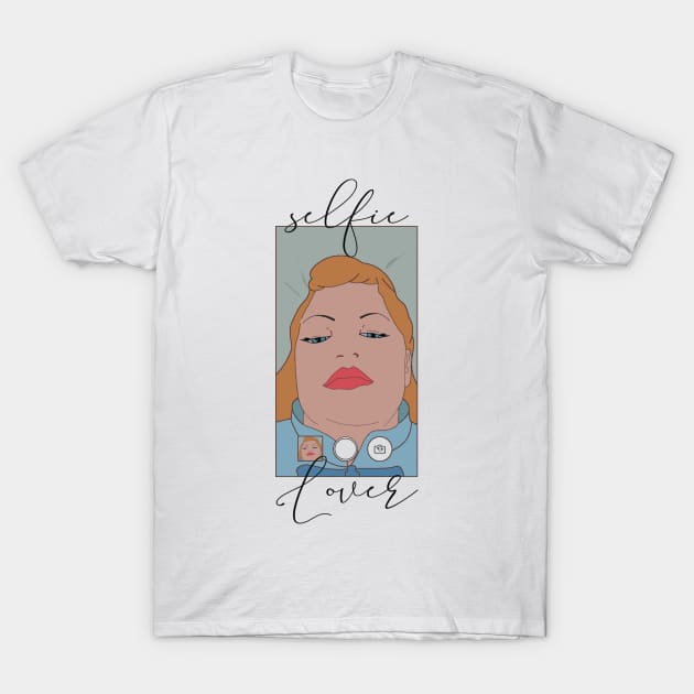 Selfie lover T-Shirt by skutkevic